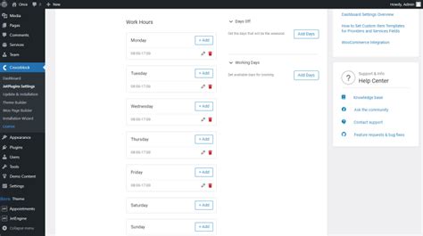 JetAppointment: Wizard Plugin Installation .